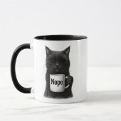 Funny Cat Lover Mok (Links)