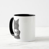 Funny Cat Lover Mok (Voorkant links)