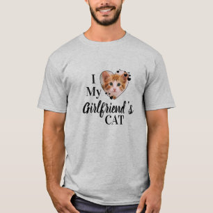 Funny Cat Lover Persoonlijke foto van Pet T-shirt