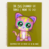 Funny Cat Lover Planner (Voorkant)