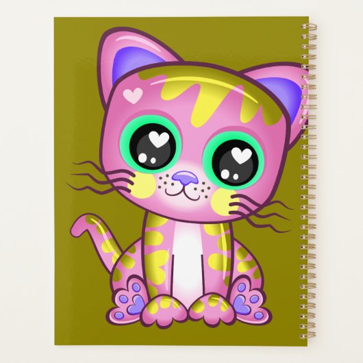 Funny Cat Lover Planner (Achterkant)