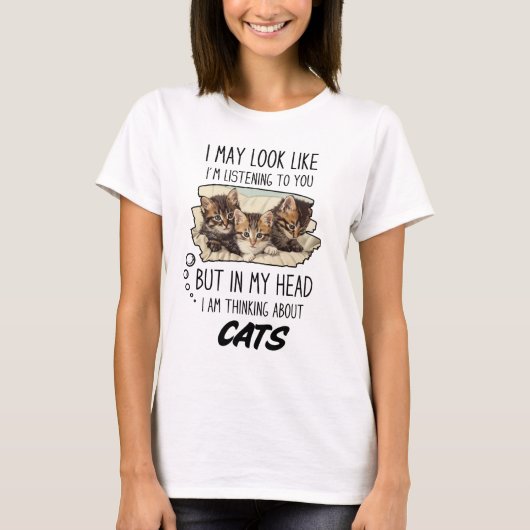 Funny Cat Lover T-shirt (Voorkant)
