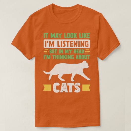 Funny Cat Lover T-shirt (Design voorkant)