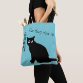 Funny Cat Lovers Canvas tas (Dichtbij)