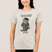 Funny Cat Ma T-Shirt (Voorkant)