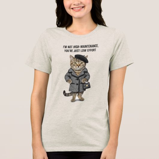Funny Cat Ma T-Shirt (Voorkant)