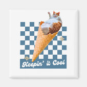 Funny Cat Magnet (Voorkant)