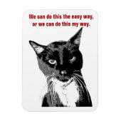 Funny Cat Magnet Magneet (Verticaal)