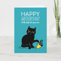 Funny Cat Mama Cute Happy Moederdag