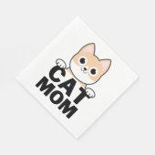 Funny Cat mama Servet (Hoek)