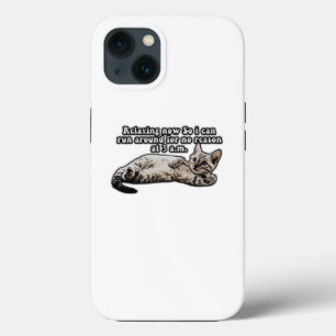 Funny cat meme for kitty persons and cat owners Case-Mate iPhone case