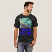 Funny Cat Meme Retro Kat Feline Lover niet T-shirt (Voorkant volledig)