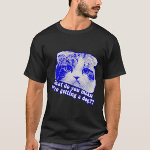 Funny cat meme voor kattenliefhebbers en katteneig t-shirt