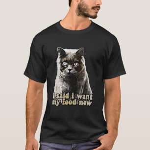 Funny cat meme voor kattenliefhebbers en kattenkat t-shirt