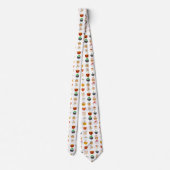 Funny Cat Meowy Kerstmis Stropdas (Achterkant)