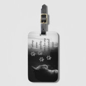 Funny Cat met bestaande crisis Bagagelabel (Voorkant (verticaal))