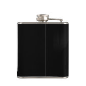 Funny Cat met bestaande crisis Heupfles (Achterkant)