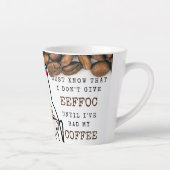 Funny Cat met Coffee Cup en Words Mok (Rechts)