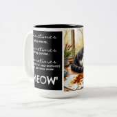 Funny Cat Mok - "Filed Under MEOW" (Voorkant links)