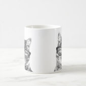 Funny cat mok | Keuken met nerdy-brillen (Center)