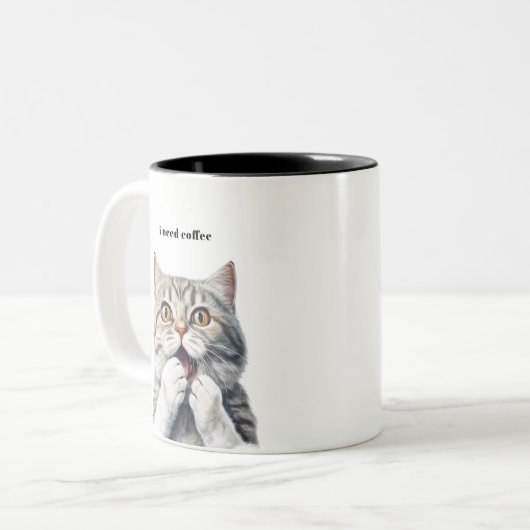 Funny Cat Mokken (Voorkant links)