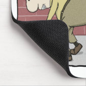 Funny cat mousepad: Het eind is dichtbij Muismat (Hoek)