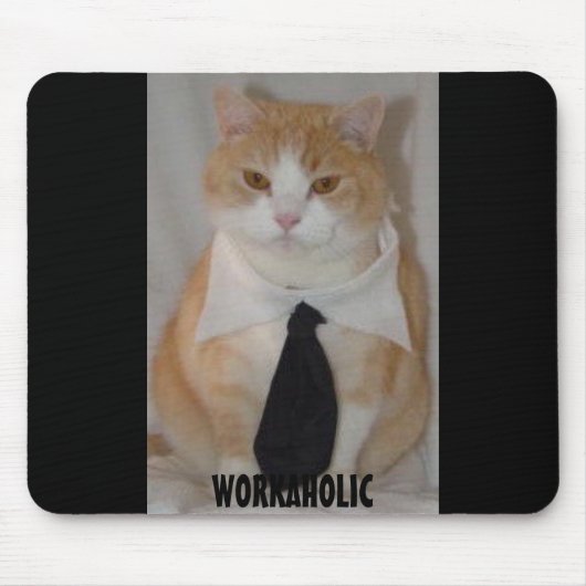 Funny Cat Mousepad Muismat (Voorkant)