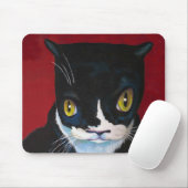 Funny Cat Mousepad Muismat (Met muis)