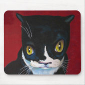Funny Cat Mousepad Muismat (Voorkant)