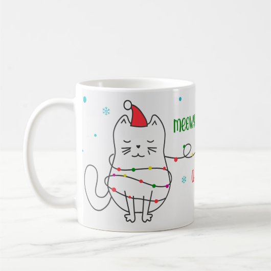 Funny Cat Mug Koffiemok (Links)