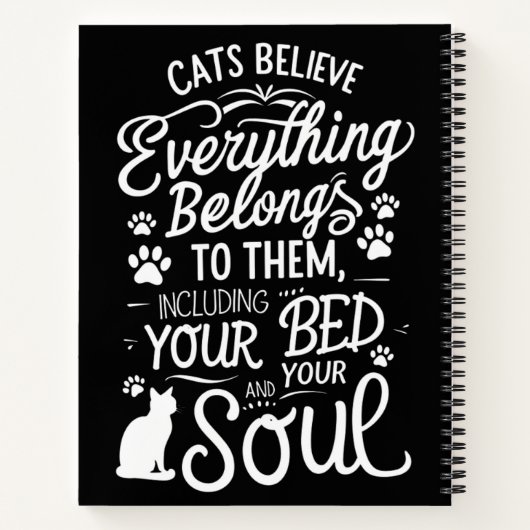 Funny Cat Notitieboek (Achterkant)