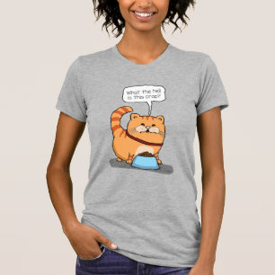 Funny Cat ongelukkig met hoe T-shirt