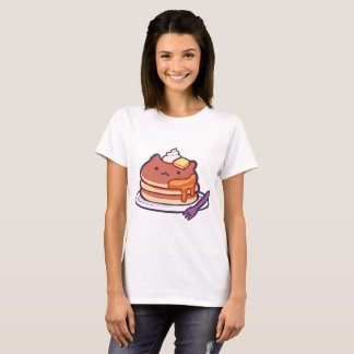 Funny Cat Pancakes T-Shirt