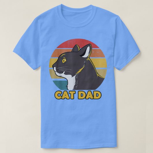 Funny Cat Pap Dag T-shirt (Design voorkant)