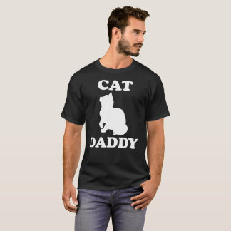 Funny Cat Papa T-shirt