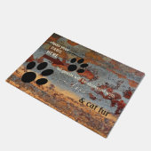 Funny Cat Paws Doormat Deurmat (Schuin)