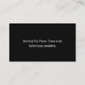 Funny Cat Pet Sitting Dog Walker  Visitekaartje (Achterkant)