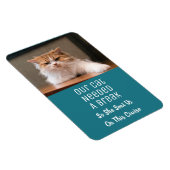 Funny Cat Photo Vacation Cabin Cruise Ship Magneet (Rechterzijde)