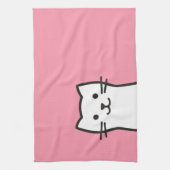 Funny cat portret theedoek (Verticaal)