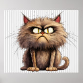 Funny Cat Poster (Voorkant)