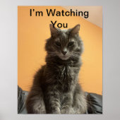 Funny Cat Poster (Voorkant)