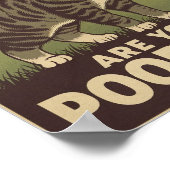 Funny Cat Poster | Poepen jullie? | Cat Art (Hoek)