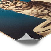 Funny Cat Poster | Poepen jullie? | Cat Art (Hoek)