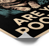 Funny Cat Poster | Poepen jullie? | Cat Art (Hoek)