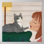 Funny Cat Poster - Verwerping van effecten (Voorkant)