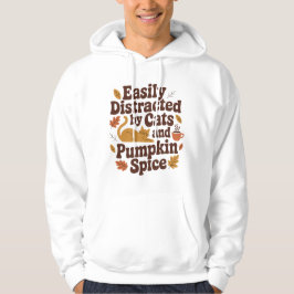 Funny Cat – Pumpkin Spice Lover Herfst Hoodie