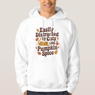 Funny Cat – Pumpkin Spice Lover Herfst Hoodie