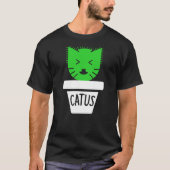Funny Cat Pun - Catus T-shirt (Voorkant)