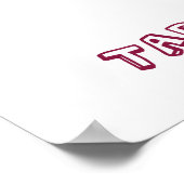 Funny Cat Pun Illustratie Poster (Hoek)