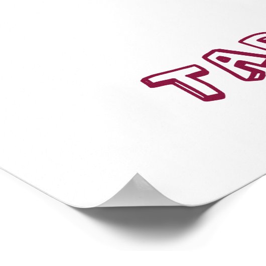 Funny Cat Pun Illustratie Poster (Hoek)